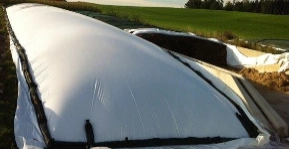 Fotos der Siloabdeckfolie